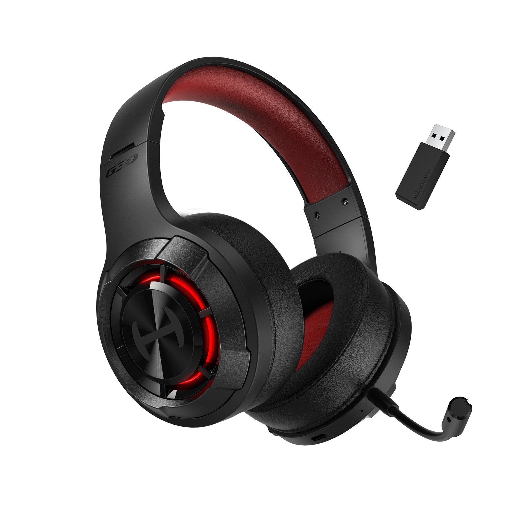 G30S headset Product Pictures black_red_