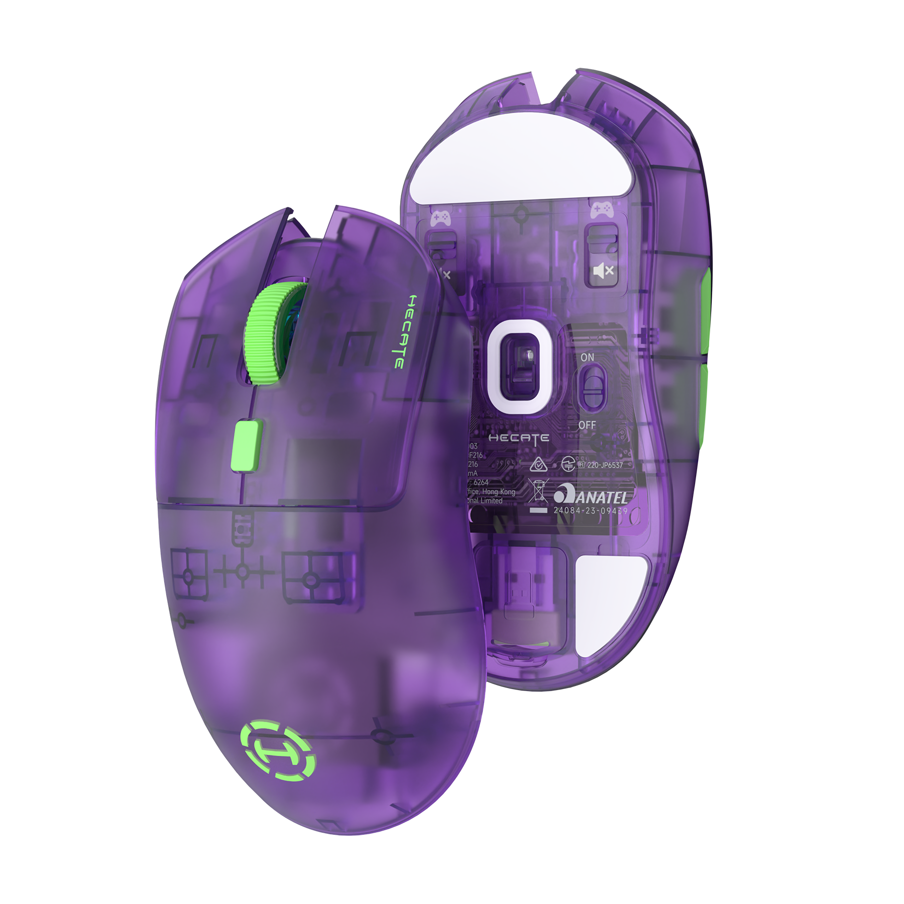 G3MPRO Transparent Purple