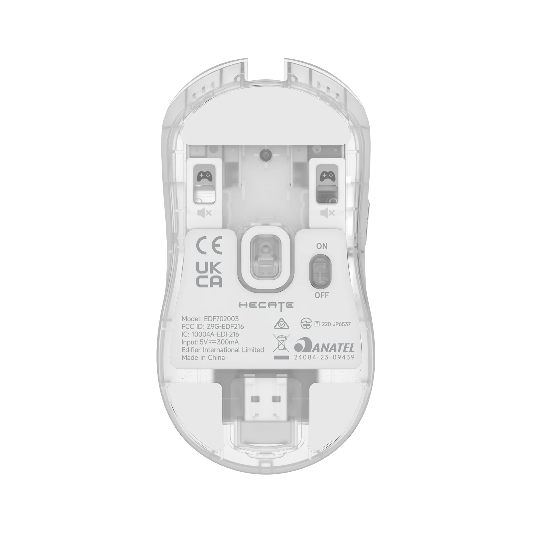 G3MPRO Transparent White