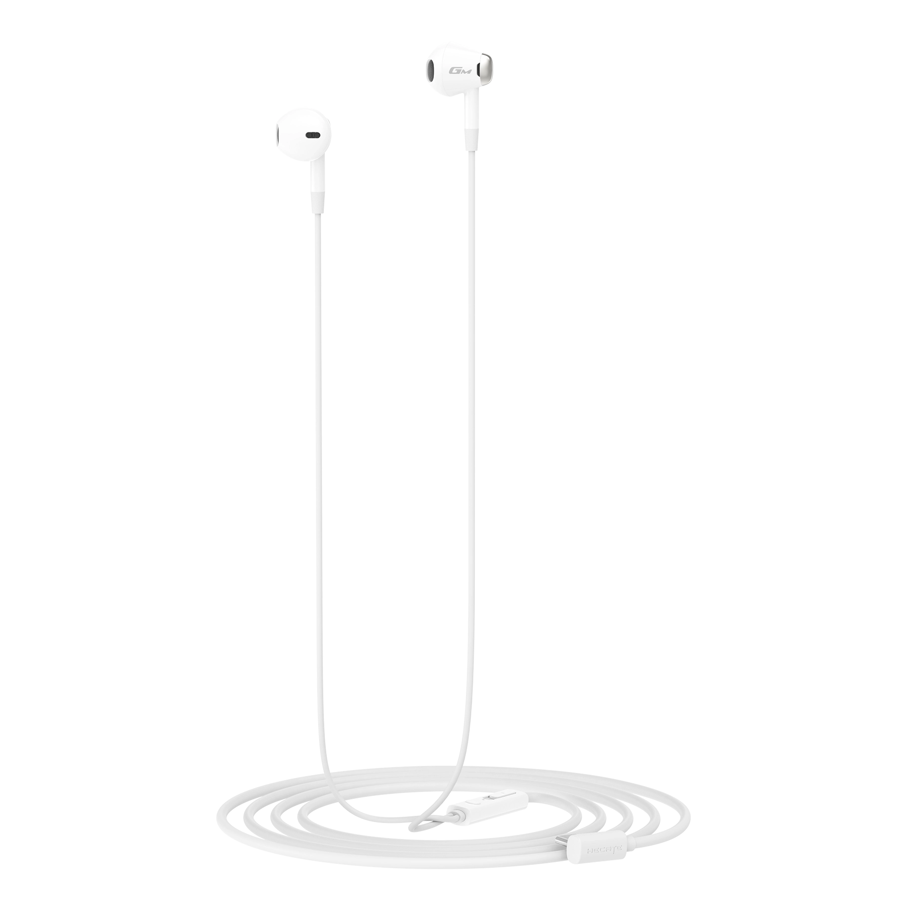 GM180 PLUS Earbuds Product Pictures white_5