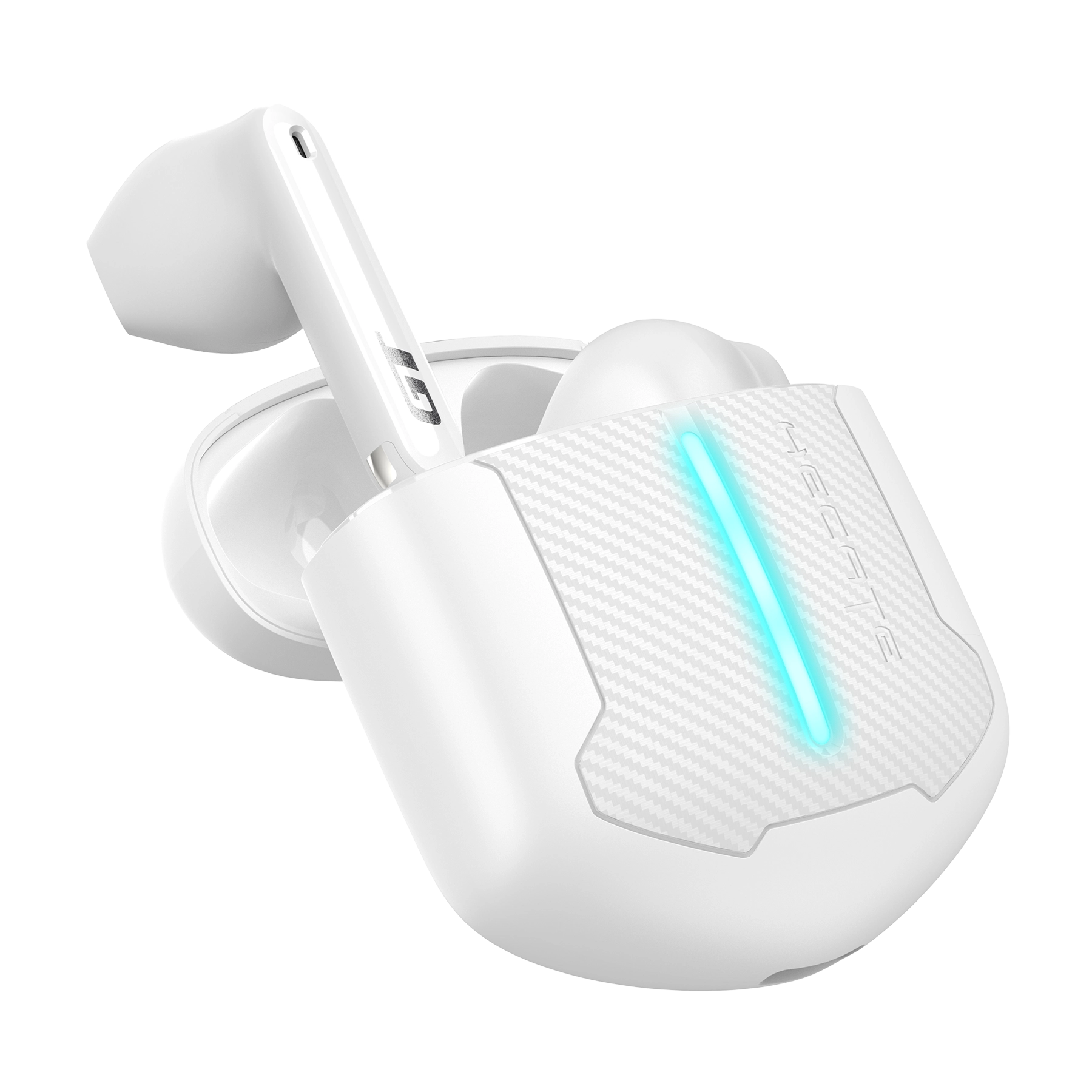 GT2 wireless earbuds Product Pictures White_4
