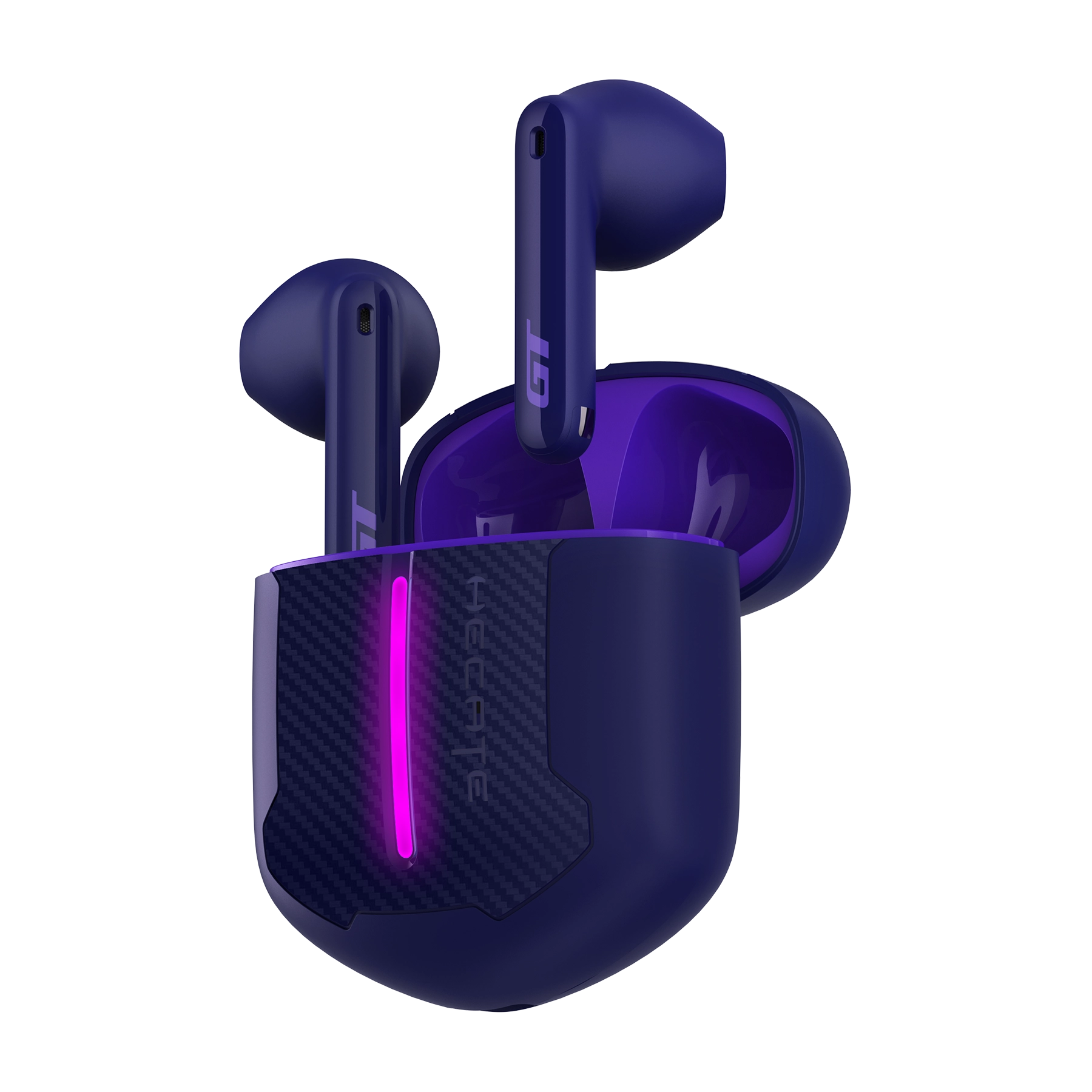 GT2 wireless earbuds Product Pictures purple_1