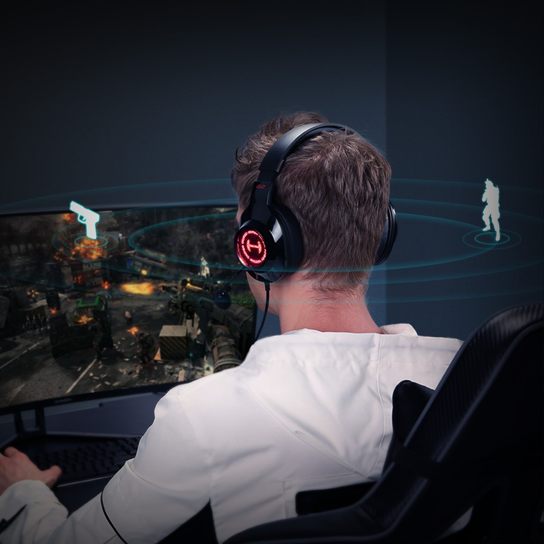 What are the advantages of 7.1 surround sound in gaming