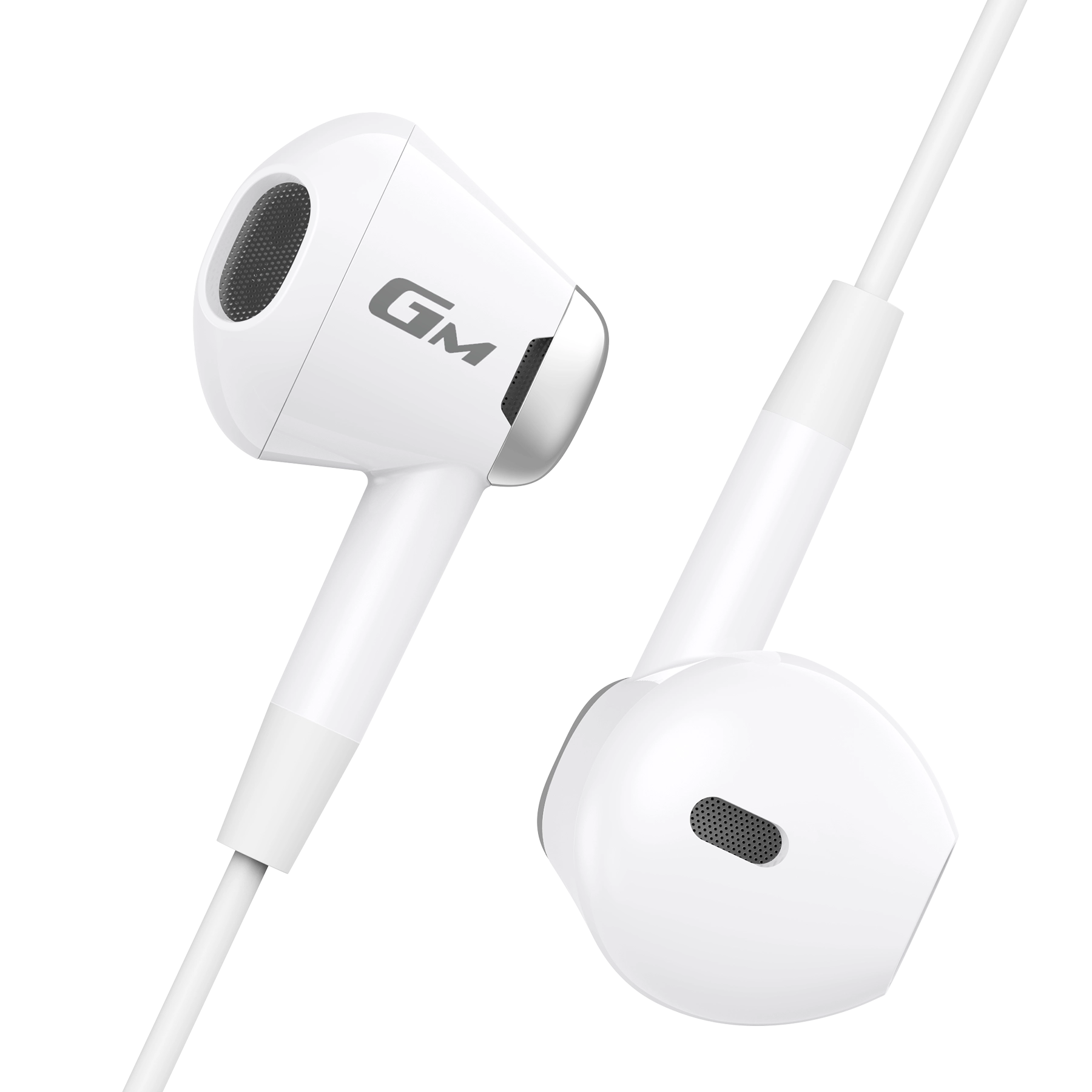 GM180 PLUS Earbuds Product Pictures white_2