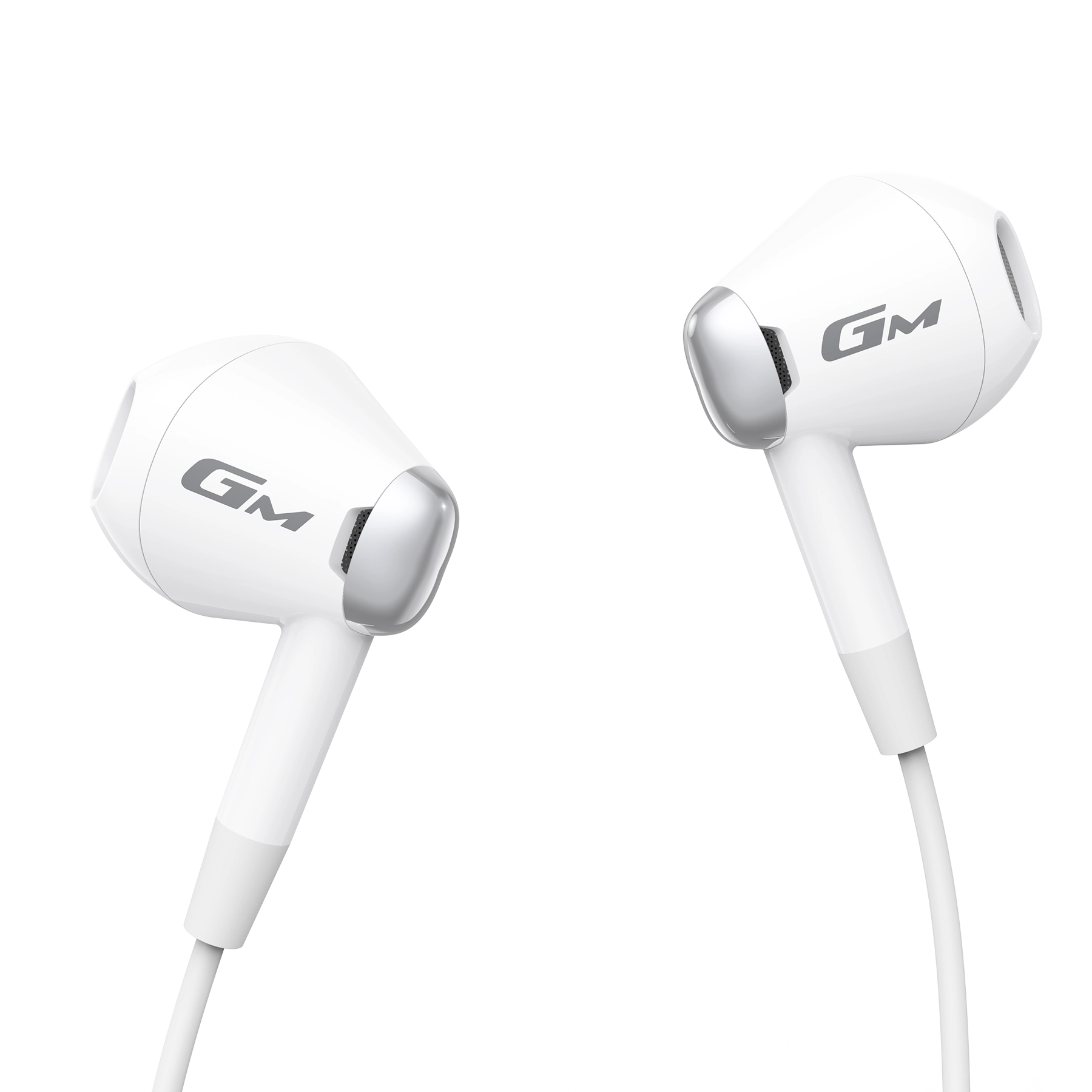 GM180 PLUS Earbuds Product Pictures white_4