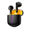 GT2 wireless earbuds Product Pictures black_yellow_1